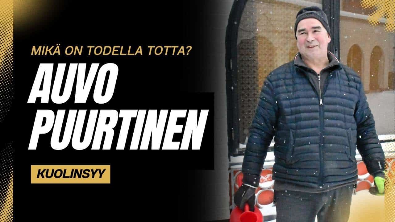 auvo puurtinen kuolinsyy