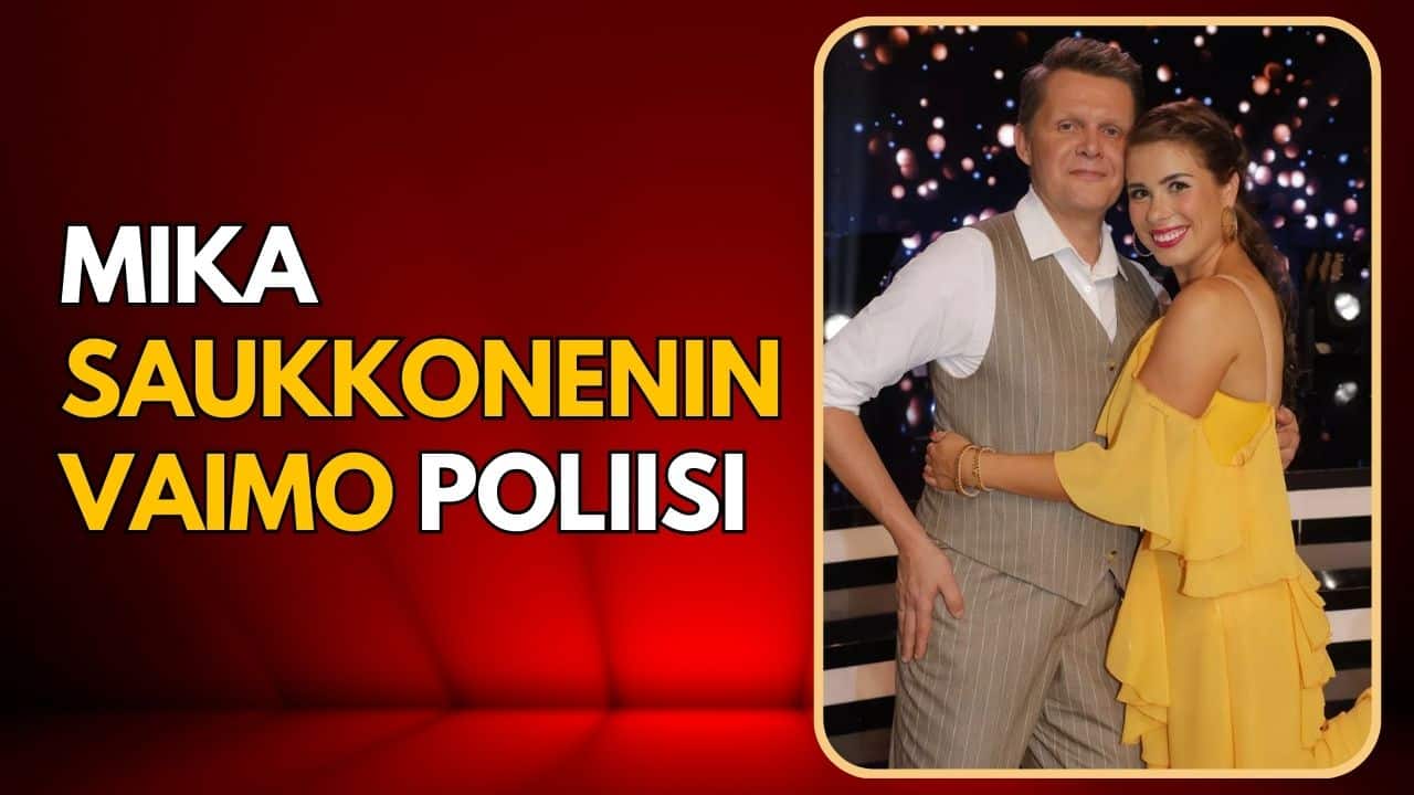 Mika Saukkonenin vaimo poliisi
