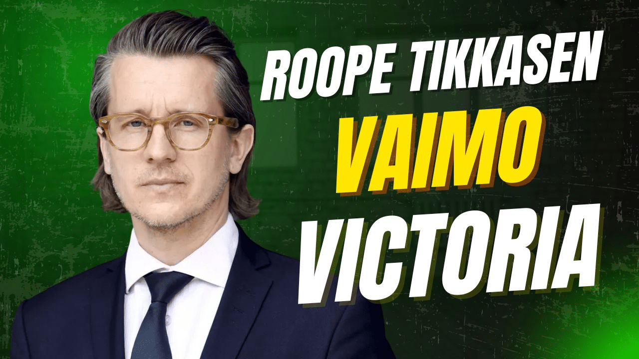 roope tikkanen vaimo victoria